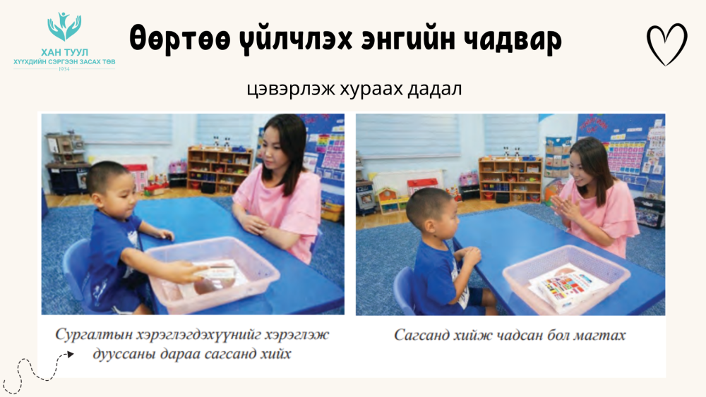 Өөртөө үйлчлэх энгийн чадвар /цуврал зөвлөгөө/